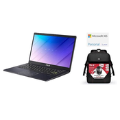 Laptop ASUS E410MA-BV1182WS Windows 11H + Microsoft 365P + ruksak Port Premium + miš