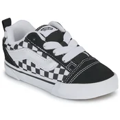 Vans Knu Skool Elastic Lace CHECKERBOARD BLACK/TRUE WHITE Črna