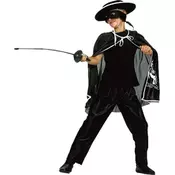 Zorro kostim - veličina 128 cm