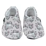 Snugi copat CK2611 Bunnies and Flowers barefoot D beige 22