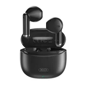 XO X33 Bluetooth slušalice, STEREO v5.3, s aktivnim poništavanjem buke + futrola za punjenje, CRNA