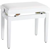 Bespeco SG 101WLVB Lesen stol za klavir White (Kot novo)