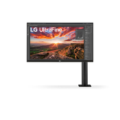 LG UltraFine Ergo LED display 68,6 cm (27) 3840 x 2160 pikseli 4K Ultra HD Crno