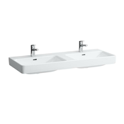 H8149660001041 Laufen Pro S 120 x 46 cm dvojni keramični umivalnik z 2 odprtinama