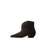 L37 HANDMADE SHOES Gležnarji MAKE YOUR OWN RULES rjava