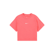 Nike Sportswear Majica, koraljna / bijela