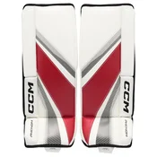 Ščitniki za noge za vratarja CCM Phenom White/Red/Black Youth 20”