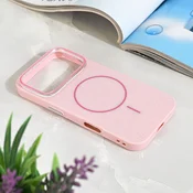 Maska za iPhone 17 Pro 6.3 Magsafe Sparkle Dust roze