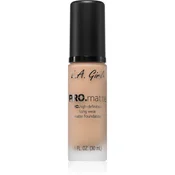 L.A. Girl Cosmetics PRO. Matte dolgoobstojen tekoči puder z mat učinkom odtenek 678 Sand 30 ml