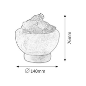Fuji salt lamp E14 15W ~2,6 kg (4097)