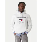 Tommy Hilfiger Jopa Embro Flag MW0MW42735 Bela Regular Fit