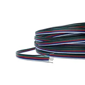 Električna žica za RGBCCT LED trakove, 5 žic, 20AWG, 5P