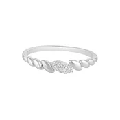 Diamant Exquis Prstan srebrna