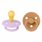 BIBS Cucle, 0-6m, 2 komada, Violet sky & Pumpkin