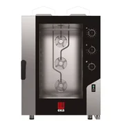 Konvekcijska pečica Millennial Smart Bakery, 10x600x400 mm – elektromehansko upravljanje, plinska, Tecnoeka, 230 V/700 W, 18 kW, 850x1041x(V)1231 mm