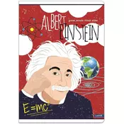Set od 10 bilježnica Lastva Great Minds - A4, 52 lista, široki redovi, asortiman