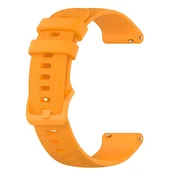 Univerzalen silikonski pas Techsuit W006 18mm za pametne ure - oranžen