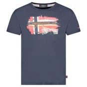 GEOGRAPHICAL NORWAY Majica kratak rukav jysuis db navy men 254 M