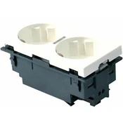 SIMON CONNECT SIMC-modul 220V 16A dvojni bel C5 50010472-030