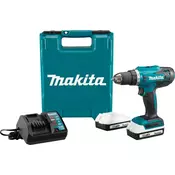 MAKITA Akumulatorska bušilica - odvrtac  18VG; 2x2,0 Ah + kofer (DF488DWAE)