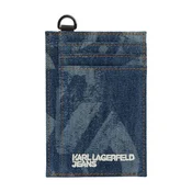KARL LAGERFELD JEANS Denarnica moder denim/bela