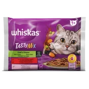 WHISKAS Vlažna hrana za macke Tasty Mix Chefcs Choice 4x85g