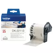 BROTHER DK22113 BREZKONČNA ETIKETA PROSOJNA 62 MM X 15,24 M