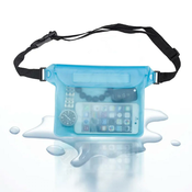 Techsuit - Vodotesen etui / torba - Modra KP27255