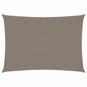shumee Pravokotna vrtna jadra Oxford Cloth 4x5 m Taupe