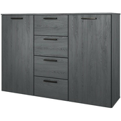 Komoda Galaxy - carbon hrast - 24CBEA26