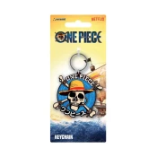 One Piece Live Action - Straw Hat Crew Icon PVC obesek za ključe