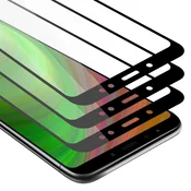 Cadorabo CADORABO Xiaomi RedMi NOTE 5 - Zaščitna folija v transparentno s čarno - 3-pack Kaljeno steklo za zaščito zaslona s trdoto 9H in 3D dotikom, (20548444)