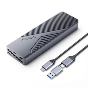 Orico Ohišje za disk CNM2-G20 M.2 NVME USB-C 20 Gb/s – sivo