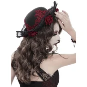 Klobuk DEVIL FASHION - Rose Requiem - črn - AS261