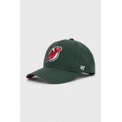 Kapa iz mešanice volne 47 brand NHL New Jersey Devils zelena barva, H-BLPMS11WBP-DG