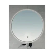 BRILAGI - LED kopalniško ogledalo VENA SILVER LED/19W/230V premer 60 cm IP44 zatemnljivo + CCT
