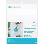 Silhouette Shrink Plastic Sheets - 21,5 cm x 28 cm - White