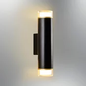 Hanah home Zidna lampa 3000K, 3000K LED, Crna