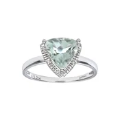 DIAMANT LETERNEL Prstan srebrna