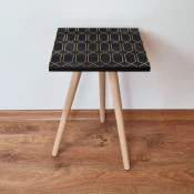 Hanah Home Klub sto Shp154, 35x42x35 cm, Crni