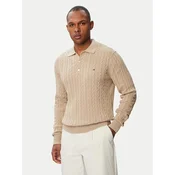 Tommy Hilfiger Pulover Classic MW0MW41955 Svetlo bež Regular Fit