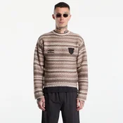 Pulover Umbro Fair Isle Crest Crew Greige S