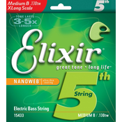 ELIXIR SINGLE 130TW B MEDIUM BASS STRUNE