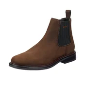 GANT Chelsea škornji St Fairkon temno rjava