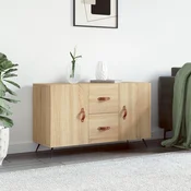 Vidaxl vidaXL Predalnik, hrast sonoma, 100x36x60 cm, material na osnovi lesa