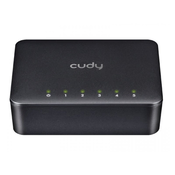 CUDY Svic FS105D, 5 porta, 10/100 Mbps, crni