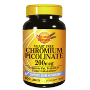 Natural Wealth Hrom pikolinat 200 µg 100 tableta