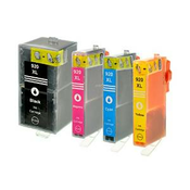 Komplet HP 920XL / C2N92AE kompatibilne kartuše (4) - črna, cyan, magenta, rumena