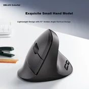Delux Bežicni miš, 2.4GHz, Crni