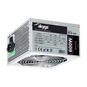 shumee Akyga AK-B1-600 ATX napajalnik 600W ppfc P4 PCI-E 6+2pin 4x SATA 2x Molex ventilator 12cm